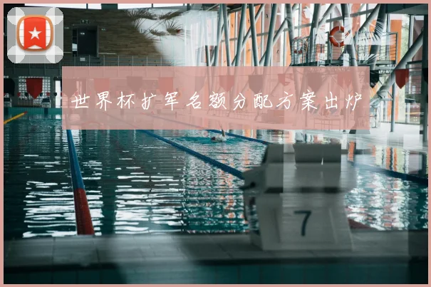 世界杯扩军名额分配方案出炉