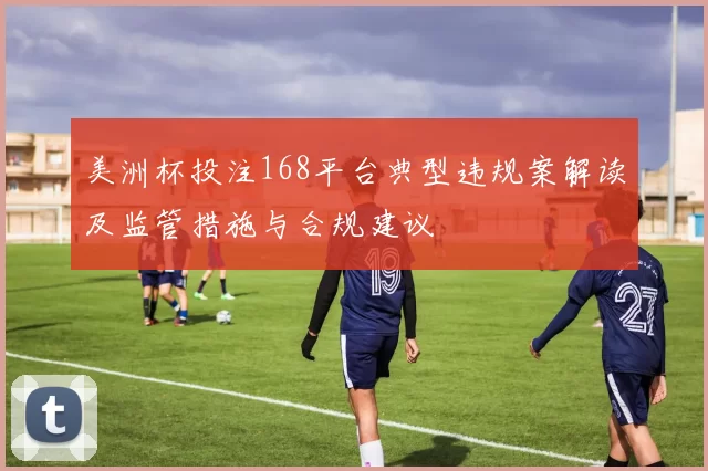 美洲杯投注168平台典型违规案解读及监管措施与合规建议