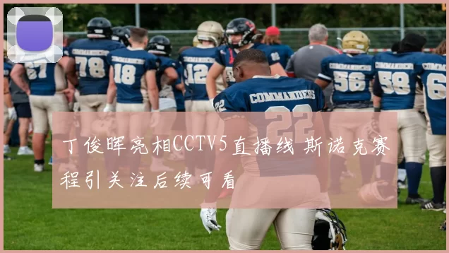 丁俊晖亮相CCTV5直播线 斯诺克赛程引关注后续可看